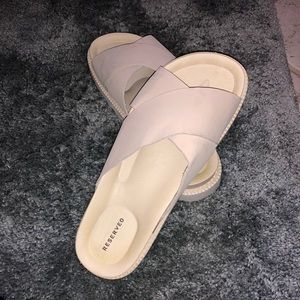 Tan Thick Sole Sandals